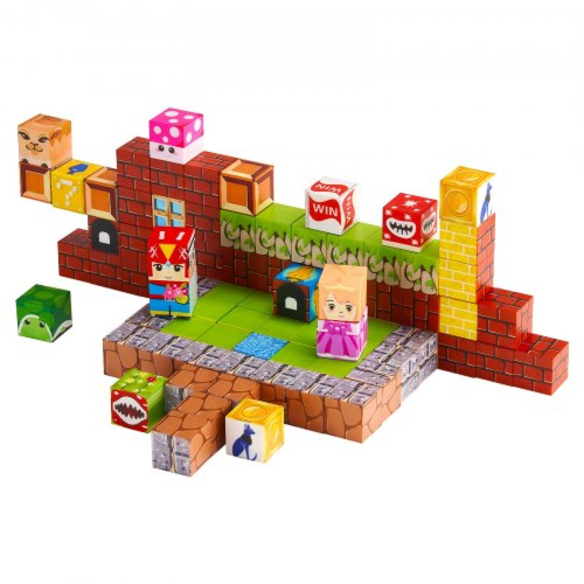 VEVOR Magnetic Blocks, 100 PCS Magnet Blocks Set, Magnetic Building Cubes for Children, STEM Montessori Sensory Toys για Χριστουγεννιάτικο δώρο γενεθλίων, Κατασκευαστικό παιχνίδι στοίβαξης για αγόρια και κορίτσια 3+ ετών