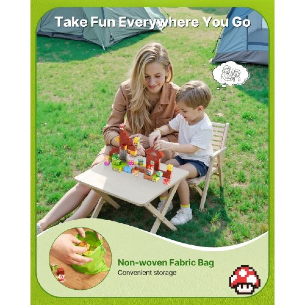 VEVOR Magnetic Blocks, 100 PCS Magnet Blocks Set, Magnetic Building Cubes for Children, STEM Montessori Sensory Toys για Χριστουγεννιάτικο δώρο γενεθλίων, Κατασκευαστικό παιχνίδι στοίβαξης για αγόρια και κορίτσια 3+ ετών