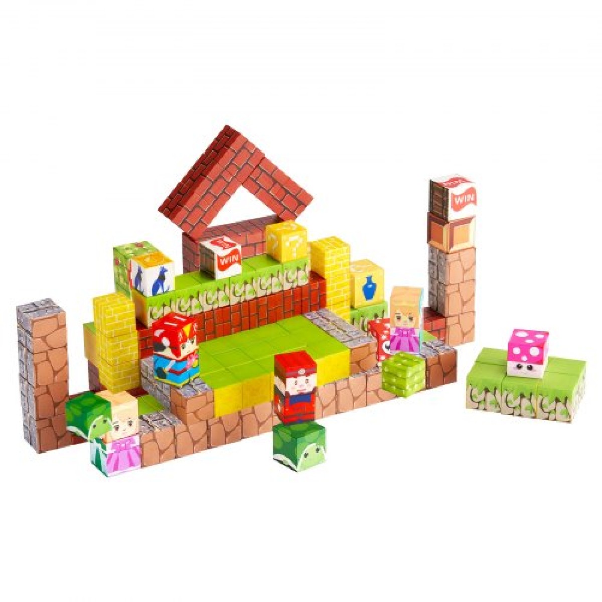 VEVOR Magnetic Blocks, 100 PCS Magnet Blocks Set, Magnetic Building Cubes for Children, STEM Montessori Sensory Toys για Χριστουγεννιάτικο δώρο γενεθλίων, Κατασκευαστικό παιχνίδι στοίβαξης για αγόρια και κορίτσια 3+ ετών