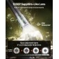 VEVOR Sewer Camera, 30m, Αυτοεπιπεδούμενη Κάμερα Επιθεώρησης Αποχέτευσης με Οθόνη 1080P HD, IP68 Αδιάβροχες Φίδι Υδραυλικές Κάμερες με Φώτα - 12 LED & Κάρτα 16GB για Σωλήνα Αγωγού Αποχέτευσης