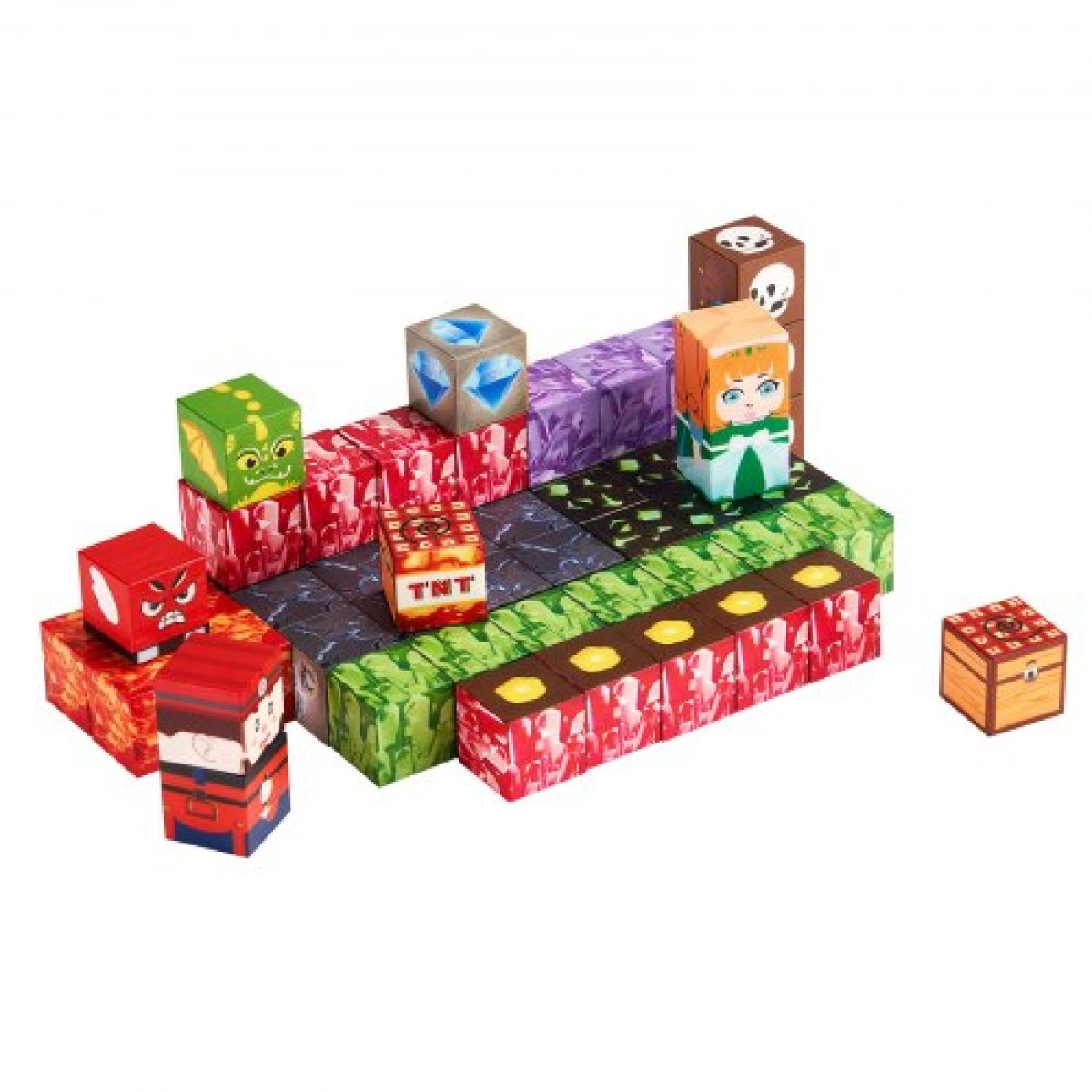 VEVOR Magnetic Blocks, 100 PCS Dark Castle Set, Magnetic Building Cubes for Children, STEM Montessori Sensory Toys για Χριστουγεννιάτικο δώρο γενεθλίων, Κατασκευαστικό παιχνίδι στοίβαξης για αγόρια και κορίτσια 3+ ετών