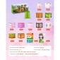 VEVOR Magnetic Blocks, 100 PCS Princess Castle Set, Magnetic Building Cubes for Children, STEM Montessori Sensory Toys για χριστουγεννιάτικο δώρο γενεθλίων, κατασκευαστικό παιχνίδι στοίβαξης για αγόρια και κορίτσια 3+ ετών