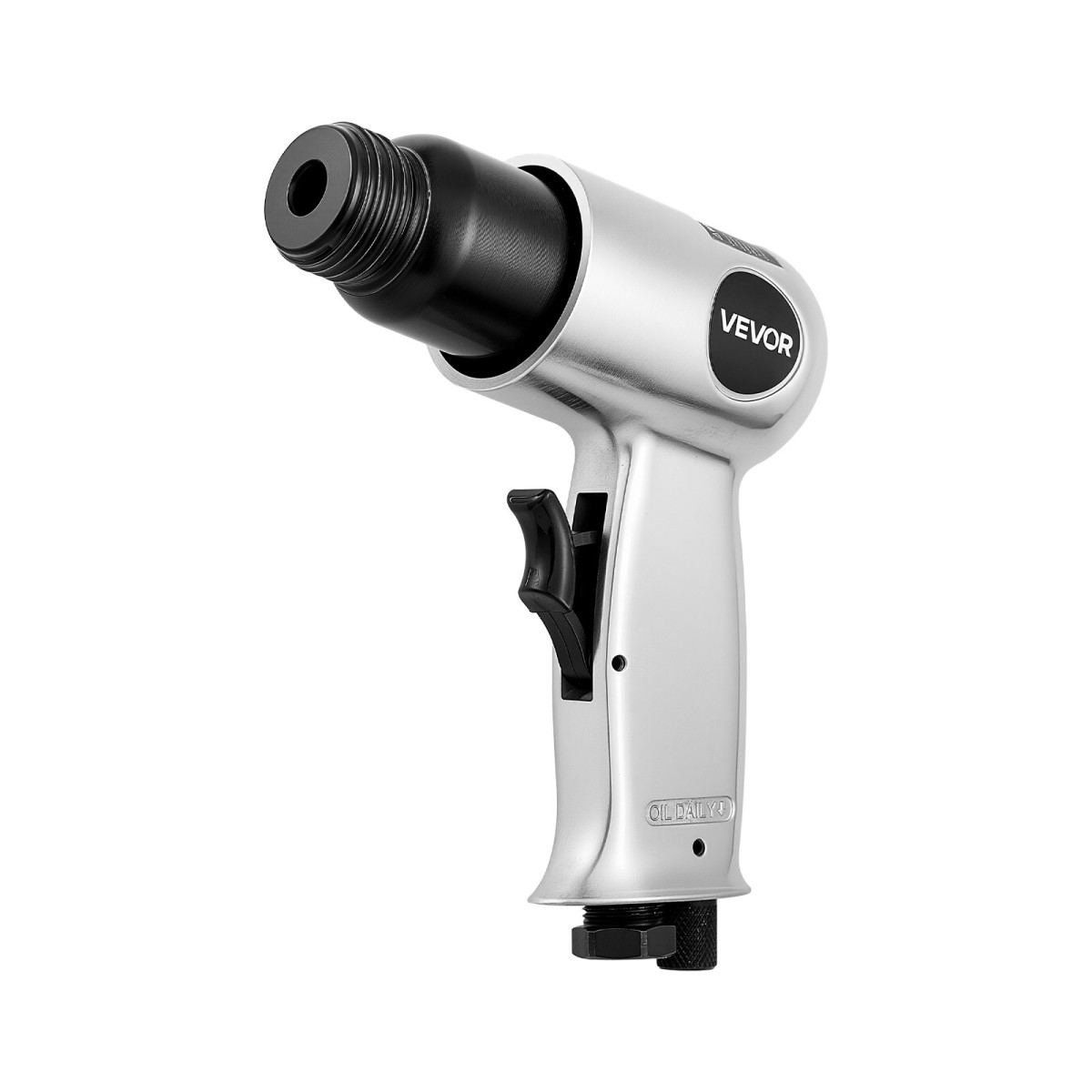 VEVOR Air Hammer, 4500BPM πνευματικό σφυρί με διαδρομή 40mm & 4PCS σμίλη στρογγυλό στέλεχος, ελαφρύ και συμπαγές πεπιεσμένο πεπιεσμένο πεπιεσμένο αεροπλάνο για κοπή διάτρησης απόξεσης