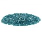 VEVOR Fire Glass, 10 LBS / 4,5 KG Βράχοι τζακιού ανθεκτικοί σε υψηλές θερμοκρασίες, 1/2 ίντσας / 12,7 mm Ανακλαστικός και χωρίς καπνό Firepit Glass Rock, High Luster Stone Landscaping for Fire Pit Table, Aqua Blue