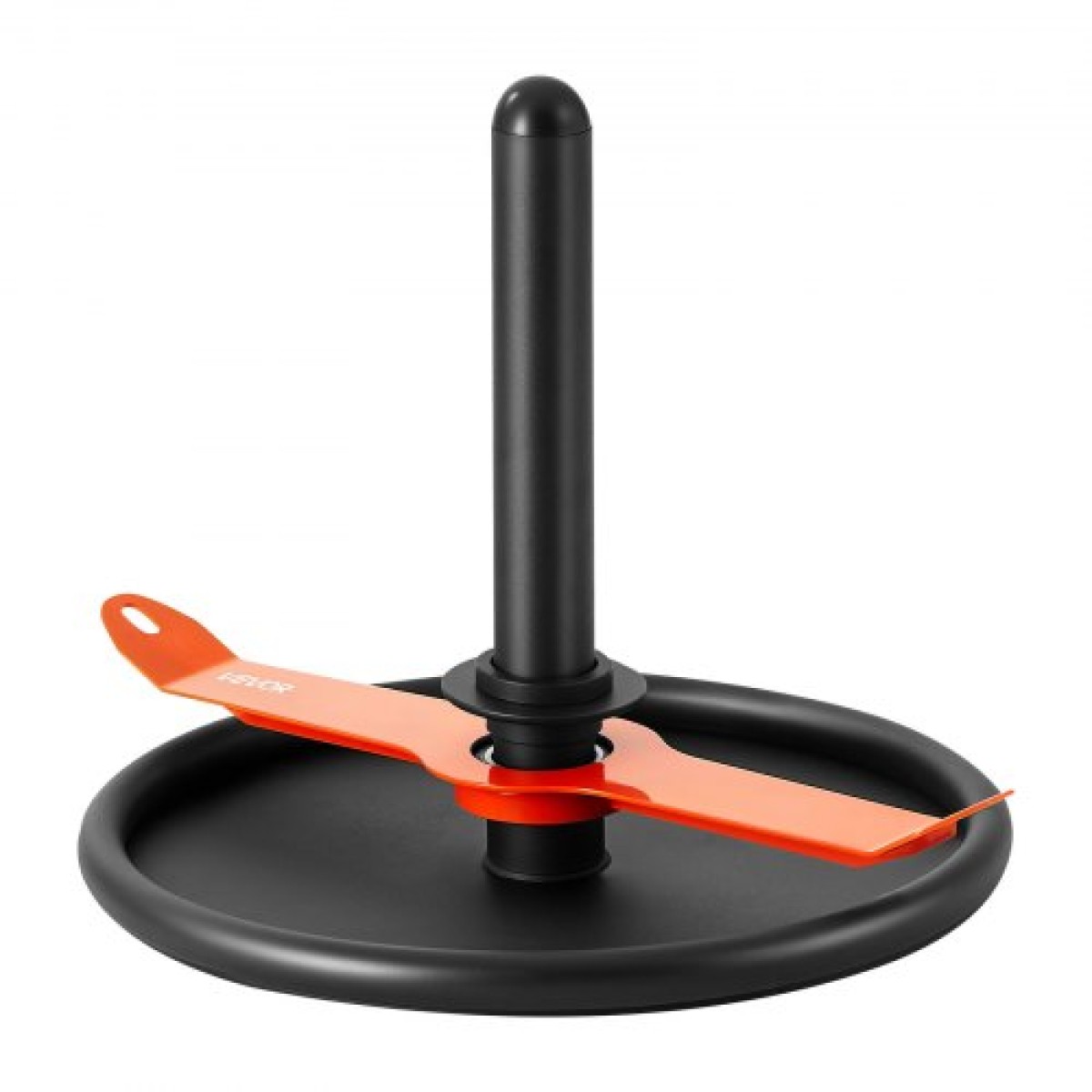 VEVOR Weight Sled, Steel Power Sled, Fitness Strength Training Sleds for Athletic Exercise Improvement Speed, Workout Fitness Equipment with Harness, Συμβατό με πλάκα βάρους 51 mm, πορτοκαλί & μαύρο
