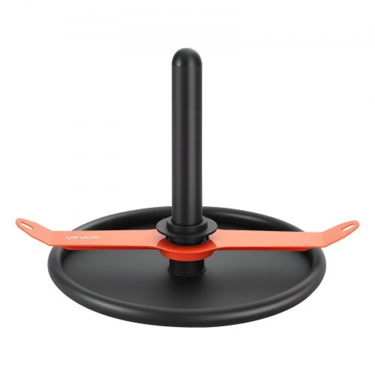 VEVOR Weight Sled, Steel Power Sled, Fitness Strength Training Sleds for Athletic Exercise Improvement Speed, Workout Fitness Equipment with Harness, Συμβατό με πλάκα βάρους 51 mm, πορτοκαλί & μαύρο