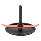 VEVOR Weight Sled, Steel Power Sled, Fitness Strength Training Sleds for Athletic Exercise Improvement Speed, Workout Fitness Equipment with Harness, Συμβατό με πλάκα βάρους 51 mm, πορτοκαλί & μαύρο