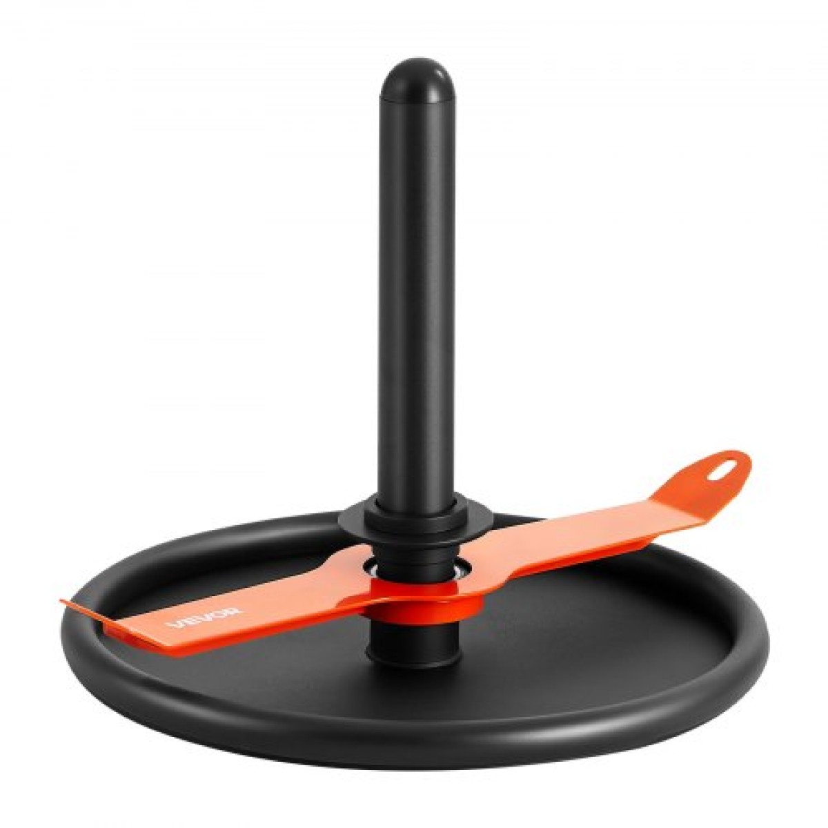 VEVOR Weight Sled, Steel Power Sled, Fitness Strength Training Sleds for Athletic Exercise Improvement Speed, Workout Fitness Equipment with Harness, Συμβατό με πλάκα βάρους 51 mm, πορτοκαλί & μαύρο
