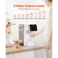 VEVOR Instant Hot Water Dispenser, Countertop Boiling Water Dispenser με ρυθμιζόμενες 6 θερμοκρασίες & 8 όγκους νερού, αφαιρούμενο δοχείο νερού 101oz(3L), Γρήγορη θέρμανση με οθόνη αφής & Παιδική κλειδαριά για το σπίτι