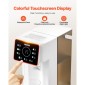 VEVOR Instant Hot Water Dispenser, Countertop Boiling Water Dispenser με ρυθμιζόμενες 6 θερμοκρασίες & 8 όγκους νερού, αφαιρούμενο δοχείο νερού 101oz(3L), Γρήγορη θέρμανση με οθόνη αφής & Παιδική κλειδαριά για το σπίτι
