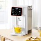VEVOR Instant Hot Water Dispenser, Countertop Boiling Water Dispenser με ρυθμιζόμενες 6 θερμοκρασίες & 8 όγκους νερού, αφαιρούμενο δοχείο νερού 101oz(3L), Γρήγορη θέρμανση με οθόνη αφής & Παιδική κλειδαριά για το σπίτι