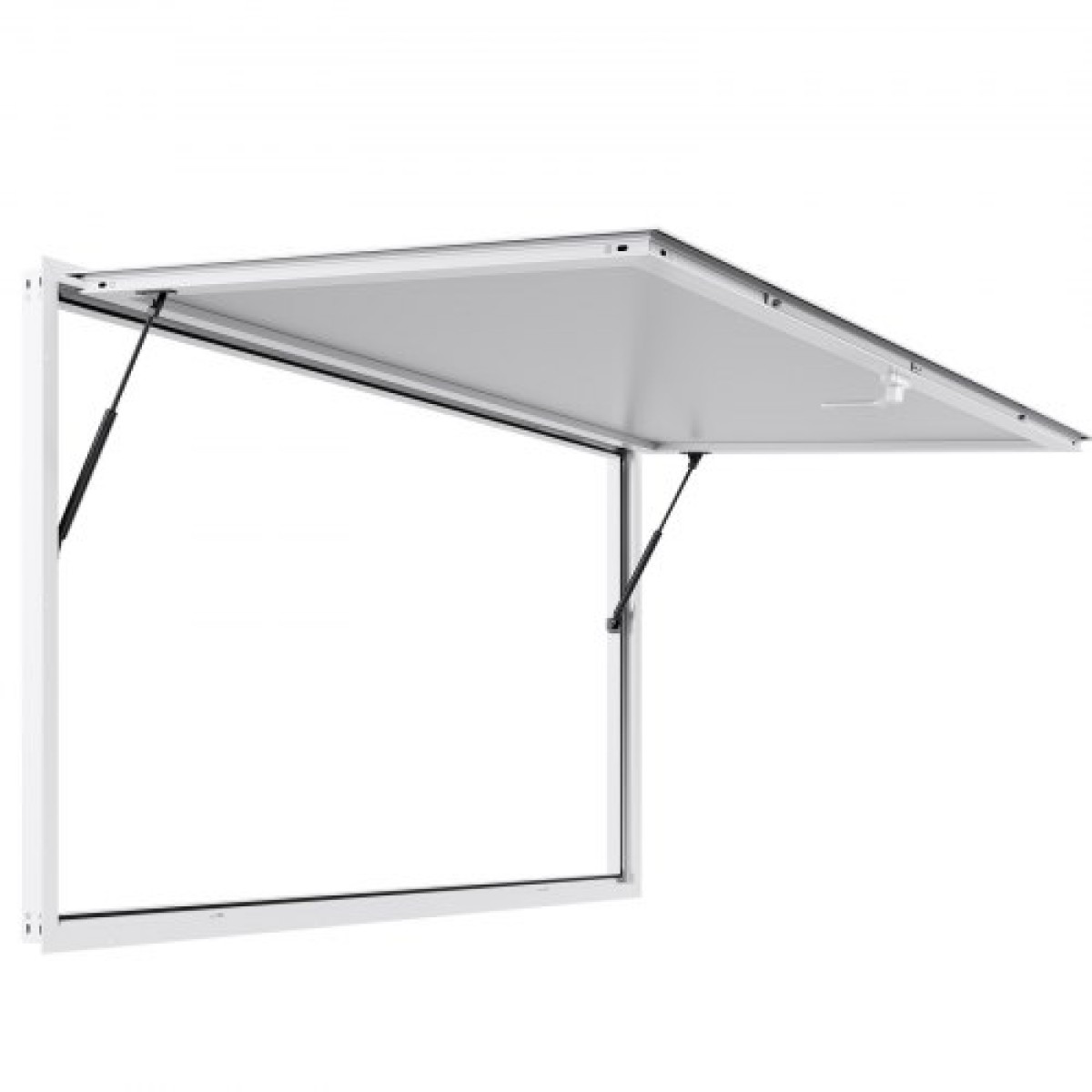 Παράθυρο παραχώρησης VEVOR 188x102cm, Παράθυρο σέρβις σκελετού από κράμα αλουμινίου για φορτηγό τροφίμων, παράθυρο σερβιρίσματος έως 85 μοιρών με τέντα πόρτα και γάντζο, ανθεκτικό στο νερό της βροχής για ρυμουλκούμενο παραχώρησης