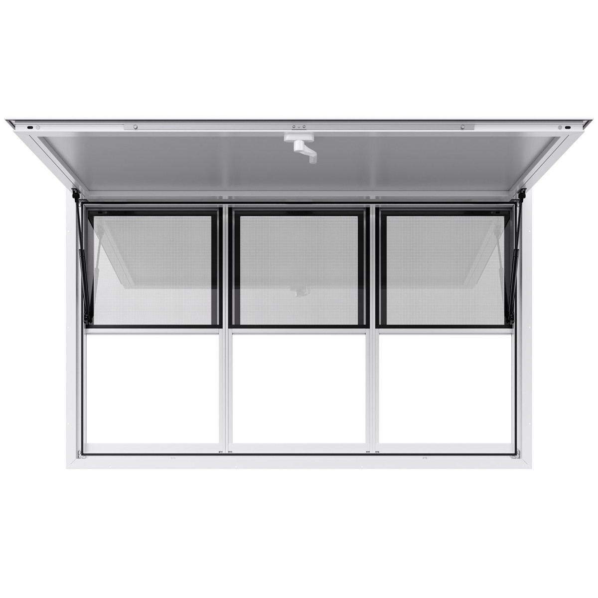 Παράθυρο παραχώρησης VEVOR 152x92 cm, Παράθυρο σέρβις από κράμα αλουμινίου για φορτηγό τροφίμων, παράθυρο σερβιρίσματος με βάση μέχρι 85 μοίρες με 6 συρόμενα παράθυρα, τέντα πόρτα και γάντζο μεταφοράς, για ρυμουλκούμενα παραχώρησης