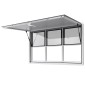 Παράθυρο παραχώρησης VEVOR 152x92 cm, Παράθυρο σέρβις από κράμα αλουμινίου για φορτηγό τροφίμων, παράθυρο σερβιρίσματος με βάση μέχρι 85 μοίρες με 6 συρόμενα παράθυρα, τέντα πόρτα και γάντζο μεταφοράς, για ρυμουλκούμενα παραχώρησης