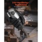 VEVOR Air Hammer, 4500BPM Pneumatic Hammer with Rust Removal Air Needle Scaler & 4PCS Chisels Στρογγυλό στέλεχος, Ελαφρύ και συμπαγές πεπιεσμένο πεπιεσμένο πτερύγιο αέρα σμίλης για κοπή απόξεσης κατεδάφισης