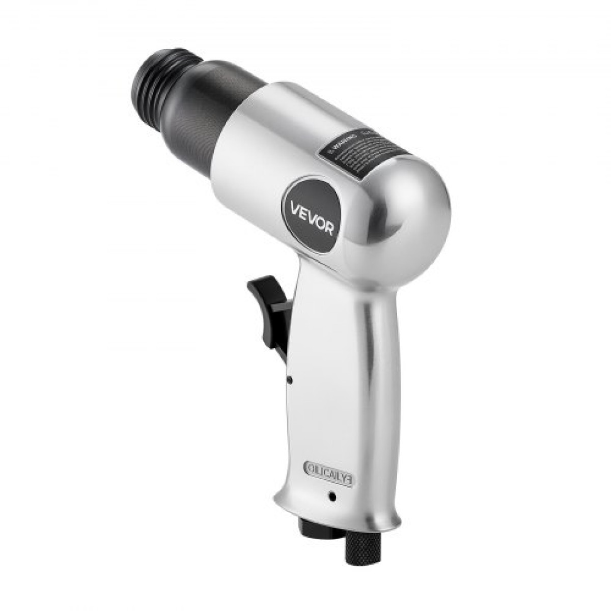 VEVOR Air Hammer, 4500BPM Pneumatic Hammer with Rust Removal Air Needle Scaler & 4PCS Chisels Στρογγυλό στέλεχος, Ελαφρύ και συμπαγές πεπιεσμένο πεπιεσμένο πτερύγιο αέρα σμίλης για κοπή απόξεσης κατεδάφισης