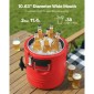 VEVOR μονωμένος διανομέας ποτών, 3 Gal/11,4 λίτρα θερμικός διακομιστής ζεστών και κρύων ροφημάτων με στόμιο, ψυκτική κανάτα ποιότητας τροφίμων με εσωτερικό 304 από ανοξείδωτο χάλυβα, για Εστιατόριο καφέ τσαγιού σε εξωτερικό χώρο