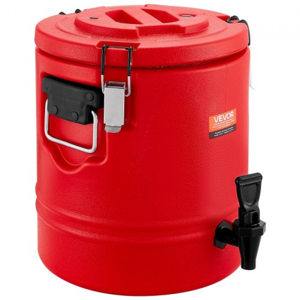 VEVOR μονωμένος διανομέας ποτών, 3 Gal/11,4 λίτρα θερμικός διακομιστής ζεστών και κρύων ροφημάτων με στόμιο, ψυκτική κανάτα ποιότητας τροφίμων με εσωτερικό 304 από ανοξείδωτο χάλυβα, για Εστιατόριο καφέ τσαγιού σε εξωτερικό χώρο