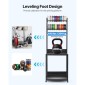 Βάση αποθήκευσης νήματος VEVOR 3D Printer, Βάση 3D εκτυπωτών 4 επιπέδων με αποθήκευση νήματος, Ράφια βάσης καρούλια Καρότσι με ρόδες, νήματα Οργανωμένα για σταθμό τρισδιάστατης εκτύπωσης, γραφείο, εργαστήριο (μόνο σε ράφι)