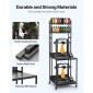 Βάση αποθήκευσης νήματος VEVOR 3D Printer, Βάση 3D εκτυπωτών 4 επιπέδων με αποθήκευση νήματος, Ράφια βάσης καρούλια Καρότσι με ρόδες, νήματα Οργανωμένα για σταθμό τρισδιάστατης εκτύπωσης, γραφείο, εργαστήριο (μόνο σε ράφι)