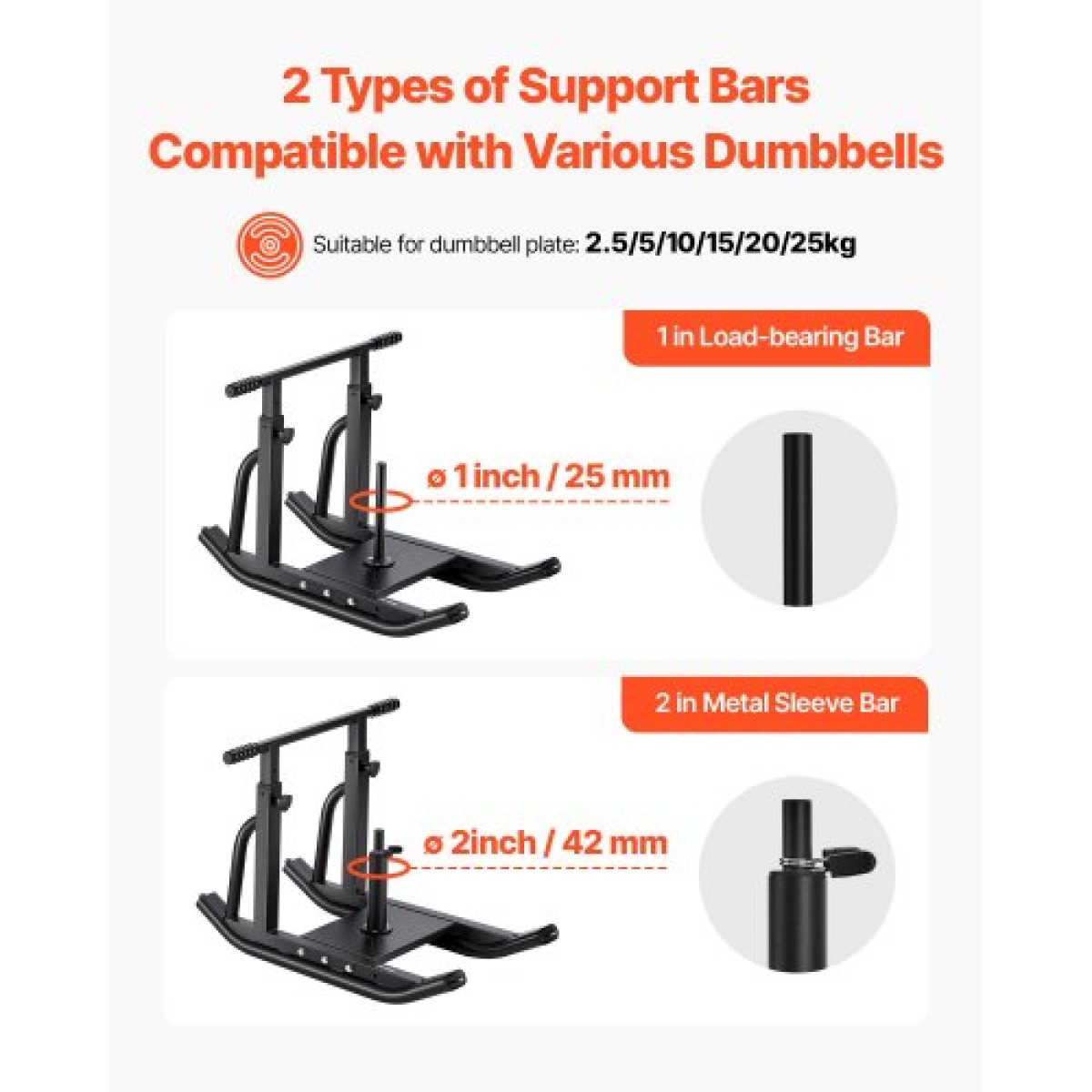 Sled VEVOR Weight Sled, Steel Power Sled, Fitness Training Sleds for Athletic Exercise Implementing Speed, Εξοπλισμός προπόνησης με ρυθμιζόμενη λαβή ύψους, συμβατό με πλάκες βάρους 25/51 mm, μαύρο