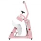 Μηχάνημα θερμικής πρέσας καπέλων VEVOR, με 4 τμχ εναλλάξιμες πλάκες, ακριβής έλεγχος θερμοκρασίας και χρόνου, πρέσα καπέλων για έργα σιδερώματος και εξάχνωσης HTV, για καπέλα, κορδέλες κεφαλής, μανσέτες, μάσκες προσώπου, ροζ