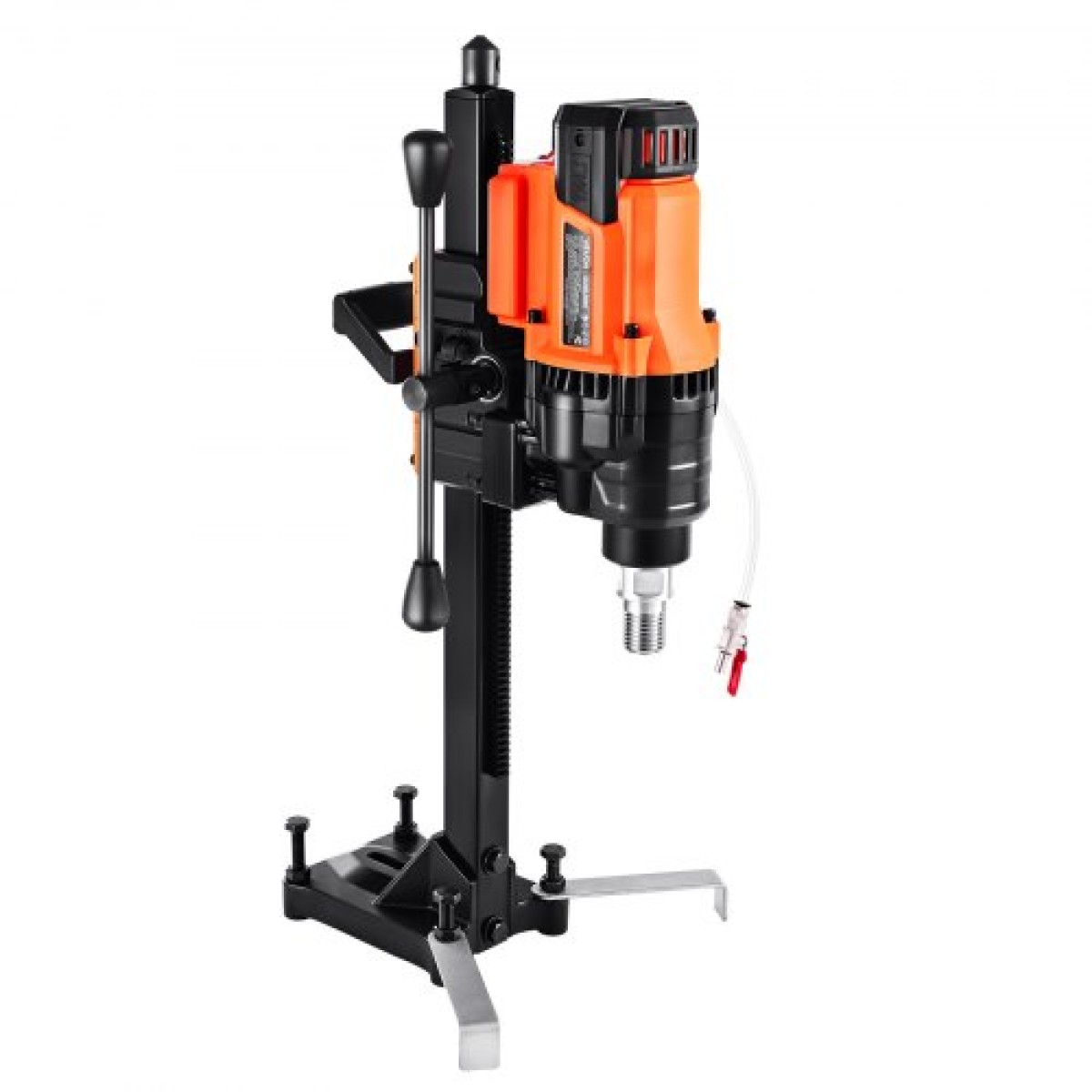 VEVOR Diamond Core Drilling Machine, 20-200 mm Διάμετρος διάτρησης, Stand-Mount Dry and Wet Concrete Drill Rig with 8 Drill Bits, 850 RPM Speed, UNC1 1/4-7 Thread, for Concrete Brick Stone, 3000W