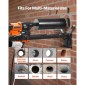 VEVOR Diamond Core Drilling Machine, 20-200 mm Διάμετρος διάτρησης, Stand-Mount Dry and Wet Concrete Drill Rig with 8 Drill Bits, 850 RPM Speed, UNC1 1/4-7 Thread, for Concrete Brick Stone, 3000W