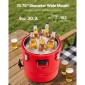 VEVOR Insulated Beverage Dispenser, 8 Gal/30,3L Thermal Pot and Cold Drink Dispenser with Spigot, Food-Grade Cooler Cana with 304 inless Steel Interior, for Tea Coffee Restaurant Outdoor
