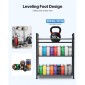 Ράφι αποθήκευσης νήματος VEVOR 3D Printer, ράφι αποθήκευσης βαρέως τύπου 3 επιπέδων, βάσεις στήριξης κυλιόμενων νημάτων με ρόδες, νήματα οργανωμένα για σταθμό τρισδιάστατης εκτύπωσης, γραφείο, εργαστήριο (μόνο σε ράφι)