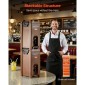 Μονωμένος διανομέας ποτών VEVOR, Διακομιστής ζεστών και κρύων ροφημάτων 5 Gal/19 λίτρων με στόμιο & λαβή, Ψύκτης θερμικών ποτών για τσαγιού καφέ σε καφετέριες και εστιατόρια, καφέ