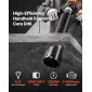 VEVOR Diamond Core Drilling Machine, 20-160 mm Diameter Drilling, Handheld Dry and Wet Concrete Core Drill Rig with 4 Drill Bits, 0-1800RPM Variable Speed, UNC1 1/4-7, for Concrete Brick Stone, 2000W
