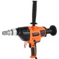 VEVOR Diamond Core Drilling Machine, 20-160 mm Diameter Drilling, Handheld Dry and Wet Concrete Core Drill Rig with 4 Drill Bits, 0-1800RPM Variable Speed, UNC1 1/4-7, for Concrete Brick Stone, 2000W