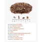 VEVOR Fire Glass, 10 LBS / 4,5 KG Βράχοι τζακιού ανθεκτικοί σε υψηλή θερμοκρασία, 1/4 ίντσας / 6,35 mm Reflective & Smokeless Firepit Glass Rock, High Luster Stone Landscaping for Fire Pit Table, Copper