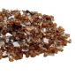 VEVOR Fire Glass, 10 LBS / 4,5 KG Βράχοι τζακιού ανθεκτικοί σε υψηλή θερμοκρασία, 1/4 ίντσας / 6,35 mm Reflective & Smokeless Firepit Glass Rock, High Luster Stone Landscaping for Fire Pit Table, Copper