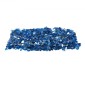 VEVOR Fire Glass, 10LBS / 4,5KG Βράχοι τζακιού ανθεκτικοί σε υψηλή θερμοκρασία, 1/2 ίντσας / 12,7 mm Reflective & Smokeless Firepit Glass Rock, High Luster Stone Landscaping for Fire Pit Table, Pacific Blue