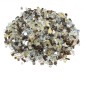 VEVOR Fire Glass, 10 LBS / 4,5 KG Ανθεκτικά σε υψηλές θερμοκρασίες πέτρες τζακιού, 1/2 ίντσας / 12,7 mm Reflektive Firepit Glass Rock, High Luster Stone Landscaping for Fire Pit table, Copper + Clear + Gold