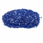 VEVOR Fire Glass, 10LBS / 4,5KG Βράχοι τζακιού ανθεκτικοί σε υψηλές θερμοκρασίες, 1/2 ίντσας / 12,7 mm Reflective & Smokeless Firepit Glass Rock, High Luster Stone Landscaping for Fire Pit Table, Cobalt Blue