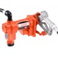 Αντλία μεταφοράς καυσίμου VEVOR, 12V DC 61 L/min (16 GPM) 186 W (1/4 HP) Αντλία ντίζελ, αντλίες εξαγωγής με χειροκίνητο ακροφύσιο, σωλήνα εκκένωσης και σωλήνα αναρρόφησης, για βενζίνη, ντίζελ, κηροζίνη, μείγματα αιθανόλης-μεθανόλης και βιολογικά