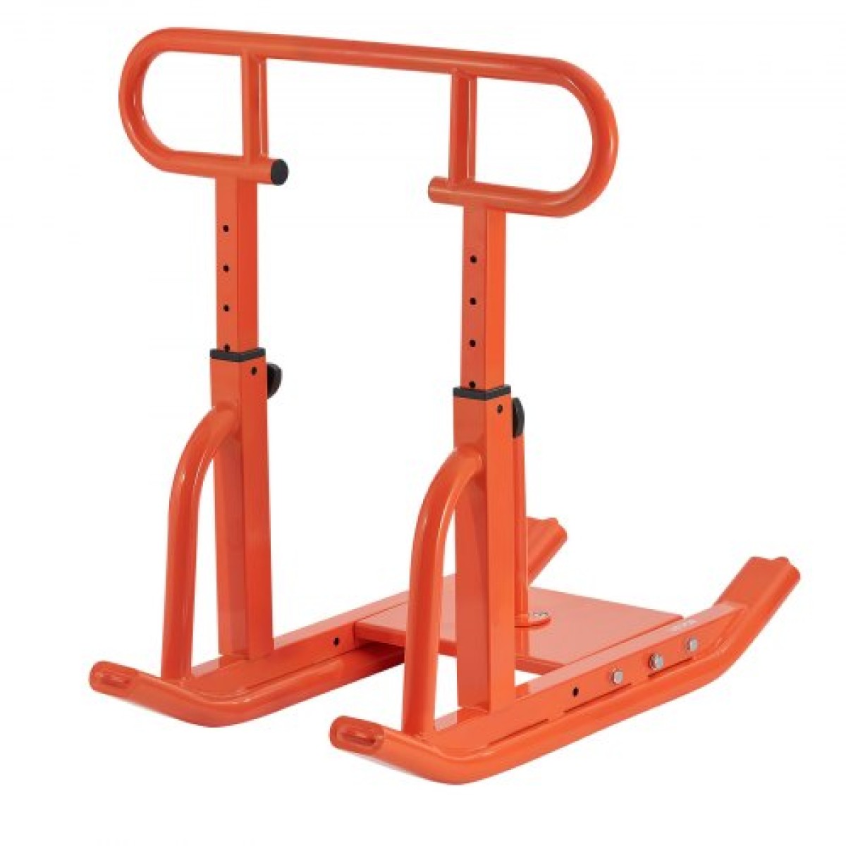 VEVOR Weight Sled, Steel Power Sled, Fitness Training Sleds for Athletic Exercise Improvement Speed, Εξοπλισμός προπόνησης με ρυθμιζόμενη λαβή ύψους, συμβατό με πλάκες βάρους 25/51 mm, πορτοκαλί