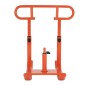 VEVOR Weight Sled, Steel Power Sled, Fitness Training Sleds for Athletic Exercise Improvement Speed, Εξοπλισμός προπόνησης με ρυθμιζόμενη λαβή ύψους, συμβατό με πλάκες βάρους 25/51 mm, πορτοκαλί