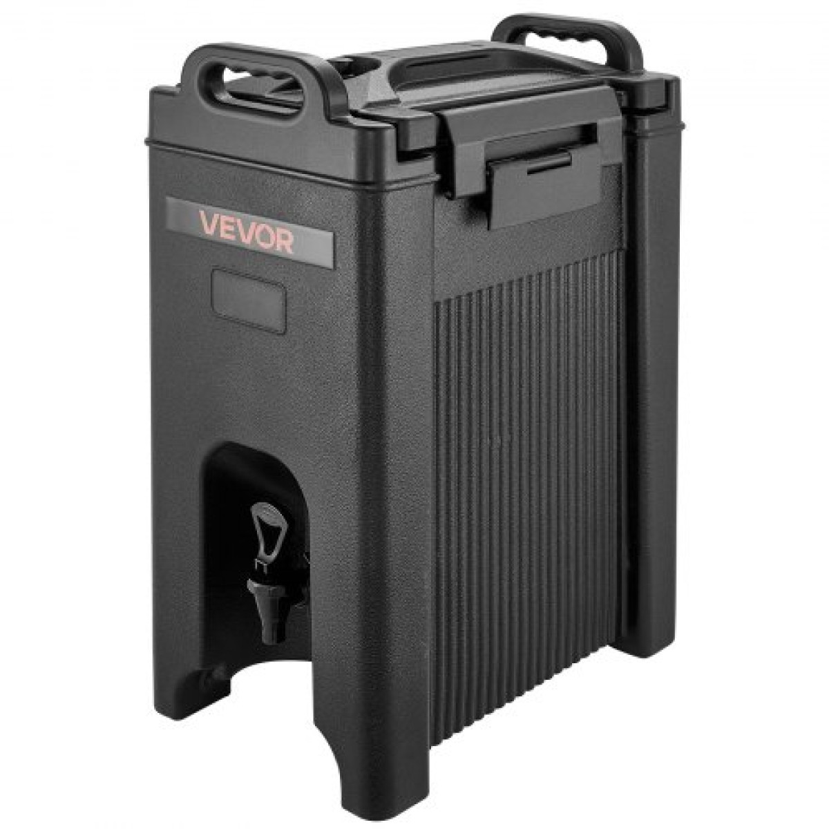 VEVOR Insulated Beverage Dispenser, 5 Gal/19L Server για ζεστά και κρύα ποτά με Spigot & Handle, Food-Grade Thermal Drink Dispenser Cooler for Tea Coffee Water in Cafes & Restaurants, 2 Pack, Black