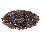VEVOR Fire Glass, 10LBS / 4,5KG Βράχοι τζακιού ανθεκτικοί σε υψηλές θερμοκρασίες, 3/4 ίντσες / 19,05 mm αντανακλαστικές και άκαπνες γυάλινες χάντρες, πέτρινο τοπίο υψηλής λάμψης για τραπέζι πυρκαγιάς, πλούσιο πορτοκαλί