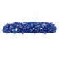VEVOR Fire Glass, 20LBS / 9KG Βράχοι τζακιού ανθεκτικοί σε υψηλές θερμοκρασίες, 1/2 ίντσας / 12,7 mm Reflective & Smokeless Firepit Glass Rock, High Luster Stone Landscaping for Fire Pit Table, Cobalt Blue
