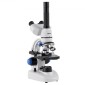 VEVOR Trinocular Microscope for Adult, Professional Compound Microscope Kit με μεγέθυνση 40-5000X, Σώμα από κράμα αλουμινίου, Περιλαμβάνει φως LED και βάση τηλεφώνου, για εργαστήριο, σχολείο, σπίτι, εκπαίδευση