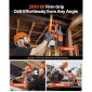 VEVOR Magnetic Drill Press, 1350 W, 50 mm Boring Diameter, Power Portable Mag Drill Press 12500N, 0–800 RPM Ρυθμιζόμενη ταχύτητα, με στέλεχος Weldon, για μεταλλική επιφάνεια, βιομηχανική και οικιακή βελτίωση