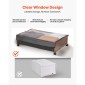 VEVOR Under Bed Storage με ρόδες, 650 x 460 x 180 mm δοχεία κάτω από το κρεβάτι, Organizer για παπούτσια κάτω από το κρεβάτι με ρόδες που κλειδώνουν, Rolling under the bed Αποθηκευτικοί κάδοι για ρούχα, παπούτσια, κουβέρτες, 2 πακέτο