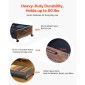 VEVOR Under Bed Storage με ρόδες, 650 x 460 x 180 mm δοχεία κάτω από το κρεβάτι, Organizer για παπούτσια κάτω από το κρεβάτι με ρόδες που κλειδώνουν, Rolling under the bed Αποθηκευτικοί κάδοι για ρούχα, παπούτσια, κουβέρτες, 2 πακέτο