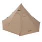 VEVOR Hot Tent για 4 Άτομα, Camping Tipi Hot Tents with Stove Jack & Inner Tent, Φορητές χειμερινές σκηνές κάμπινγκ με Snow Skint, Εύκολη ρύθμιση, Αδιάβροχες σκηνές καταφυγίου 4 εποχών για ψάρεμα backpacking