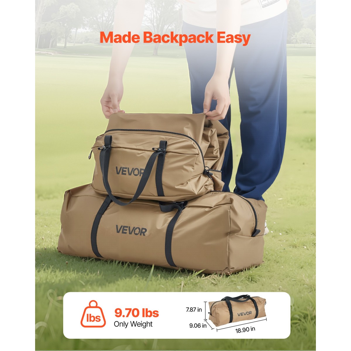 VEVOR Hot Tent για 4 Άτομα, Camping Tipi Hot Tents with Stove Jack & Inner Tent, Φορητές χειμερινές σκηνές κάμπινγκ με Snow Skint, Εύκολη ρύθμιση, Αδιάβροχες σκηνές καταφυγίου 4 εποχών για ψάρεμα backpacking